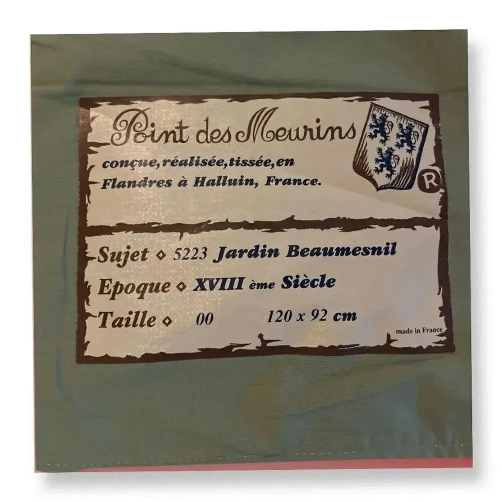 5223 Jardin Beaumesnil Point Des Meurins “Le Toucher” France WALL ART TAPESTRY.